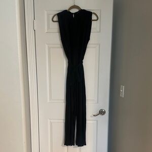 Zara One-Shoulder Black Jumpsuit